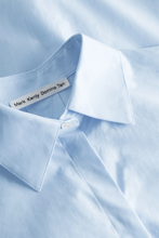 Bertine Poplin Shirt - Light Blue