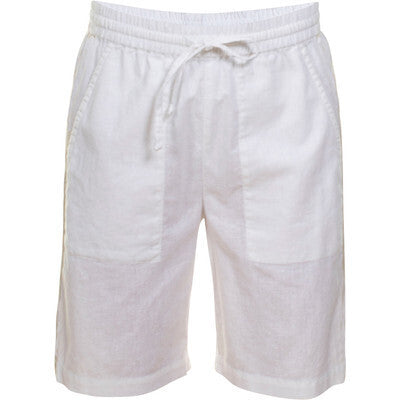 Antonie Linen Shorts - White