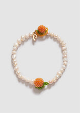 Pearl Bracelet - Shiny Orange