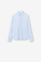 Bertine Poplin Shirt - Light Blue