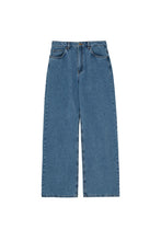 Willow Wide Jeans - Washed Blue