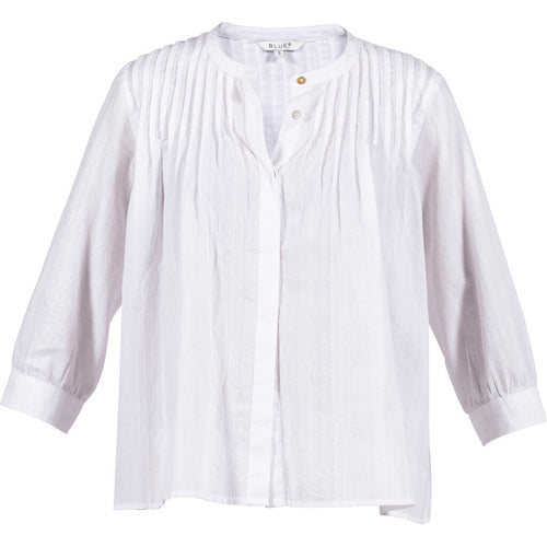 Athene Cotton Shirt - White