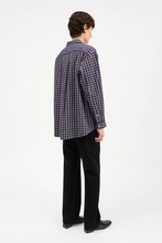 Edgar Shirt - Navy/White/RedCheck
