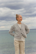 Frankie Knit Cardigan - LightGrey
