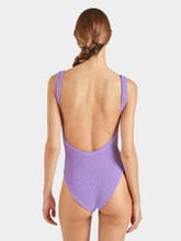 Square Neck Swimsuit - Lilac