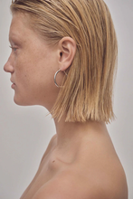 Oda Large Hoops - Silver