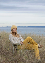 Cagla Twist Beanie - Safran