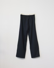 Tropical Wool Tracksuit Pant - Navy
