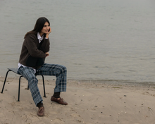 Frankie Knit Cardigan - Chocolate