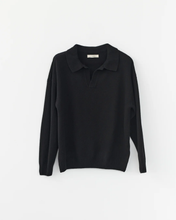 Polo Knit - Black