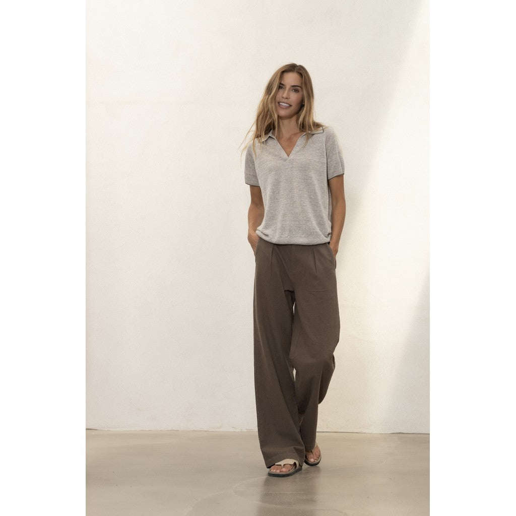Deleste Trousers - Bark