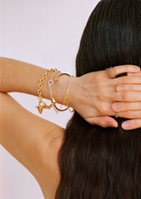 Mini Beaded Bracelet - Brown Flor