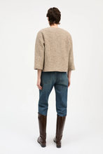 Clothilde Blazer - Brown/CreamHerringbone