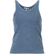 Delia Denim Tank Top - Denim Blue