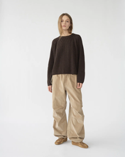 Baby Corduroy Ufo Pants - Oatmeal
