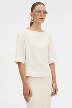 Beyla Crepe Blouse - Ivory