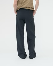 Tropical Wool Tracksuit Pant - Navy