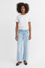 Taylor Cropped Jeans - Worm Light Blue