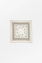 Skall Floral Scarf 55x55 - Ivory