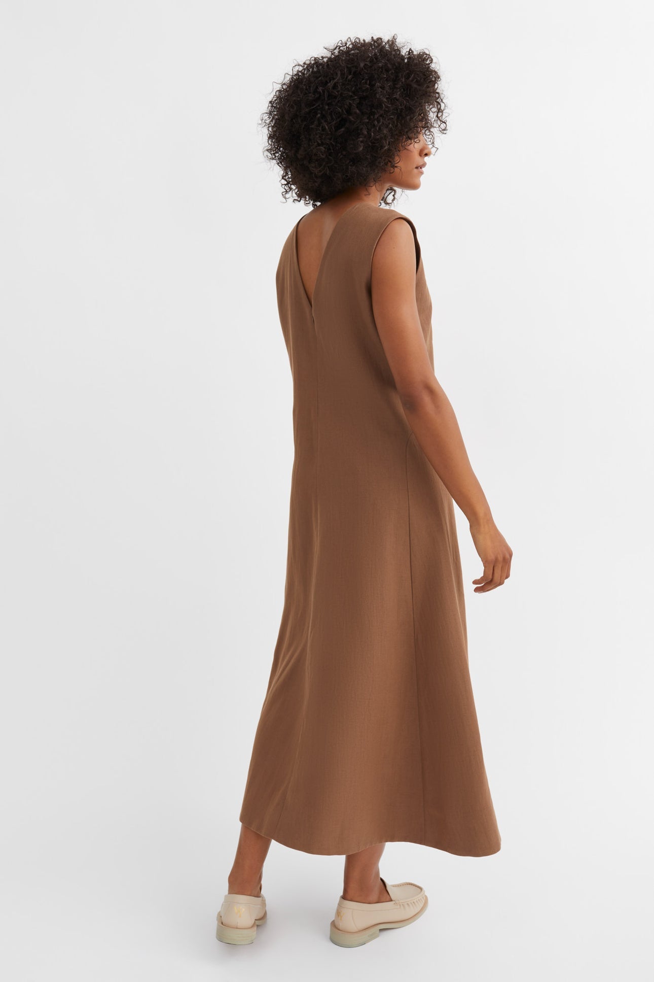 Antonia Dress - Warm Brown liseanns Antonia Dress - Warm Brown liseanns
