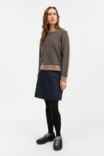 Cameron Jumper - Brown/Navy