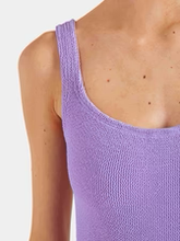 Square Neck Swimsuit - Lilac