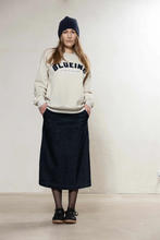 Christa Logo Crewneck Sweat - Chalk Melange