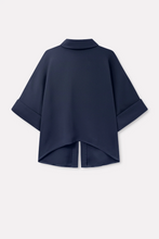 Bailee Crepe Georgette - Navy