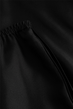 Pressa matte Silk Twill Pants - Black