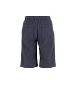 Lisamarie Linen Bermudas - Dusty Navy
