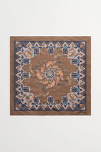 Pippa Scarf - BrownPaisley Print