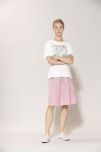 Anemone Linen Skirt - SoftRoseMelange
