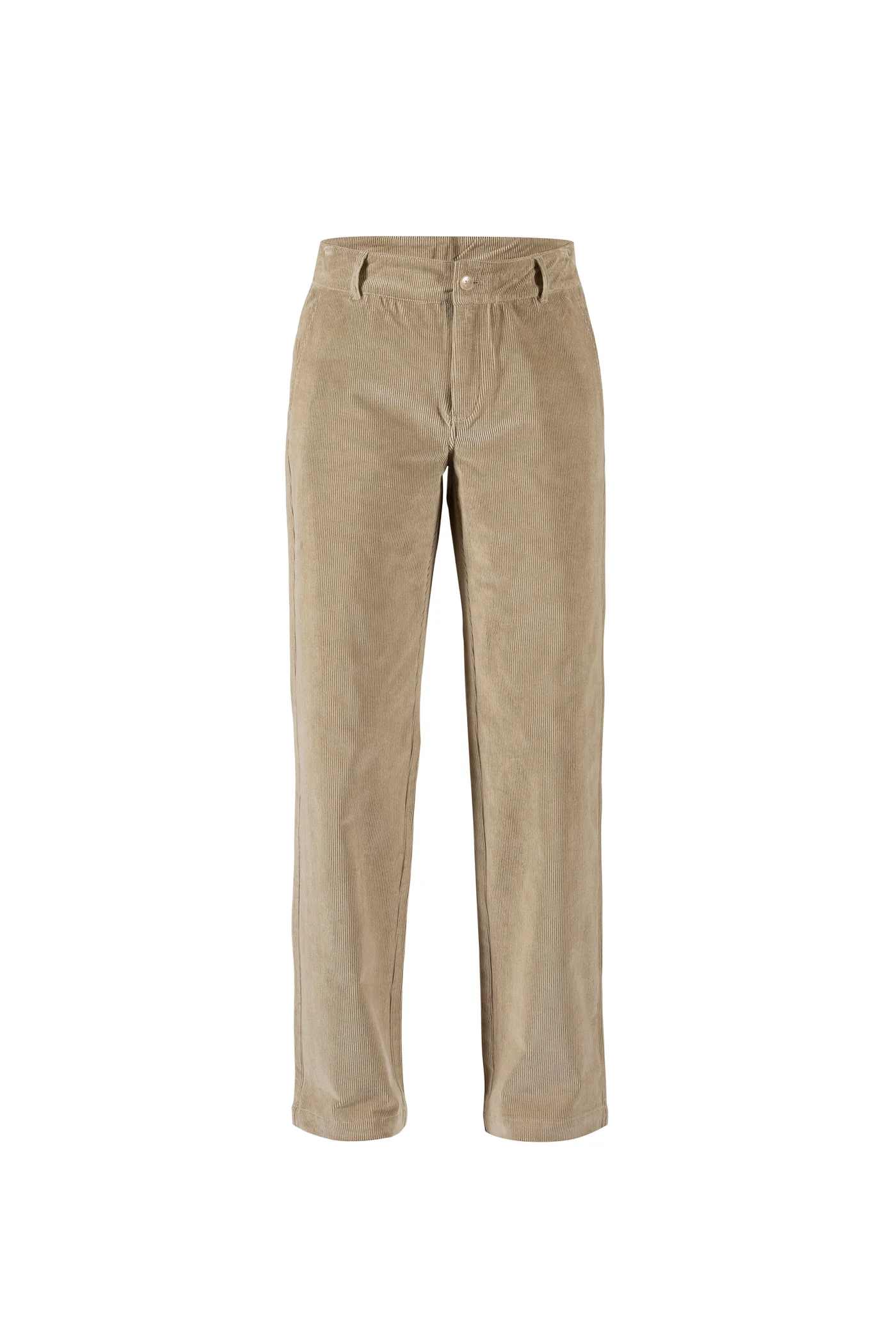 Gwen Stretch Corduroy Trousers - Light Camel