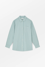 Edgar Shirt - White/Aqua
