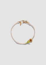 Mini Beaded Bracelet - Brown Flor