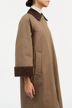 Gaby Coat - Taupe Brown