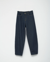 Hemp barrel jeans - Deep Blue