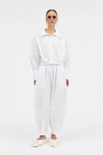 Saina Poplin Shirt - White