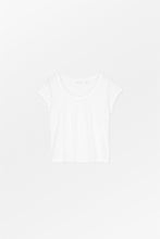 Andy Wide Neck Tee - Optic White