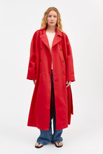 Spring Coat - Clear Red