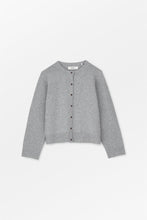 Senna Cardigan - Light Grey Melange