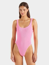 Square Neck Swimsuit - Bubblegum