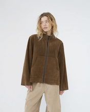 Suede Jacket - Brown