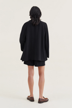 Josette Crepe Blazer - Black