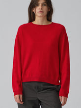 Women's Oversized Roundneck - Red