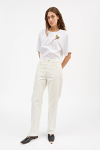 Sharon Straight Jeans - Off White