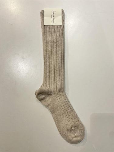 College Socks - Natural