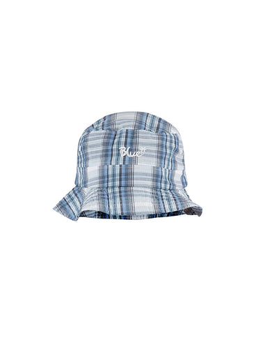 Fano Bucket Hat - Blue Check