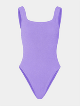 Square Neck Swimsuit - Lilac
