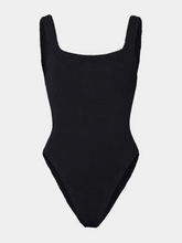 Square Neck Swimsuit - Black